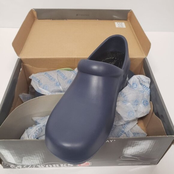 Easy Works Women's Kris Health Care Professional Shoe, Navy Size 9 - Picture 3 of 10
